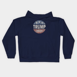 Vintage Trump 2024 Kids Hoodie